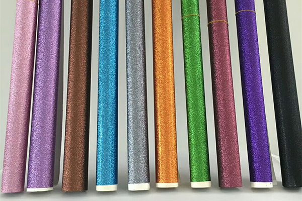 Glitter wrapping paper