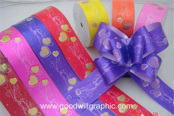 polypropylene ribbon festival decoration