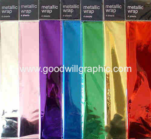 Printed Cellophane Gift Wrap