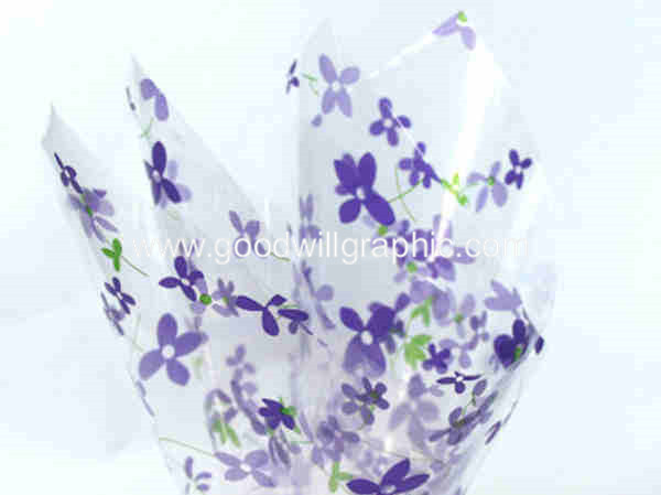 Wholesale transparent wrapping paper