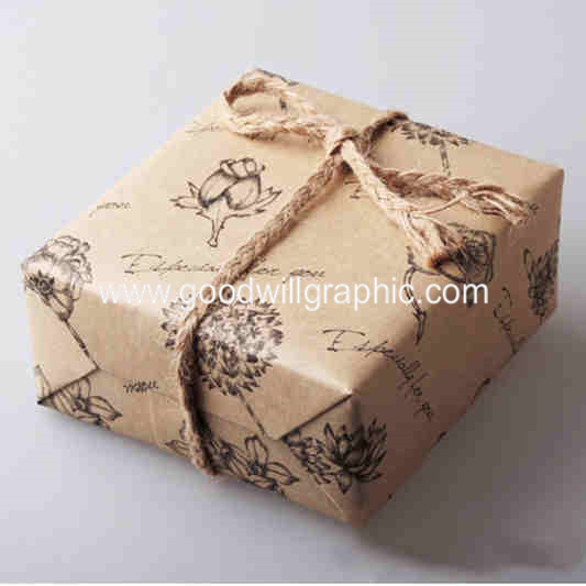 kraft wrapping paper